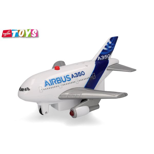 Hračky Herpa - Natahovací letadlo Airbus A350