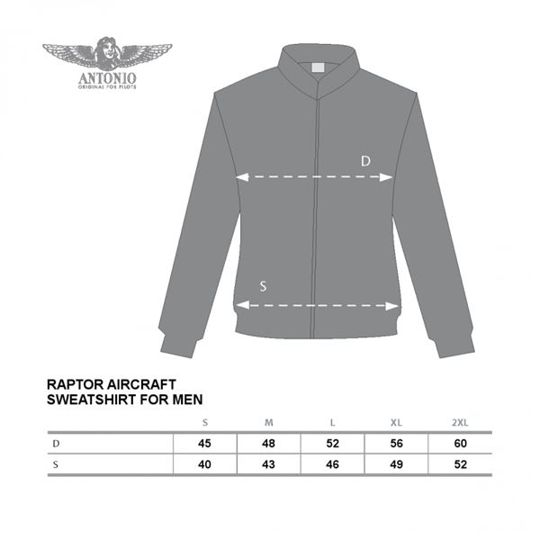 ANTONIO Sweatshirt AIR SERVICE, XL