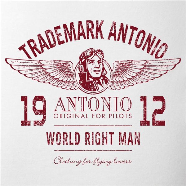 ANTONIO Tričko logo ANTONIO 1912, XXL