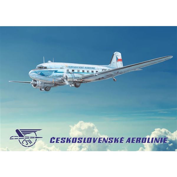 Poster Douglas DC-3 ČSA