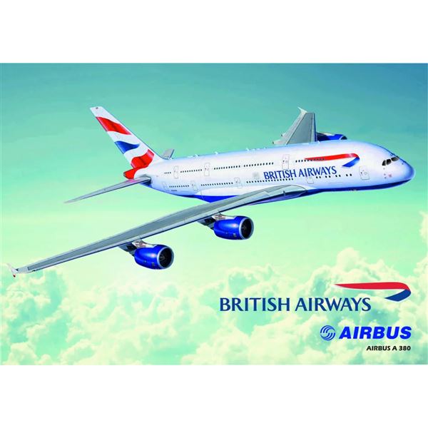 Poster A380 BRITISH AIRWAYS