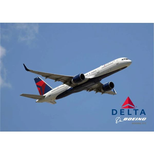 DELTA Boeing 777 Poster