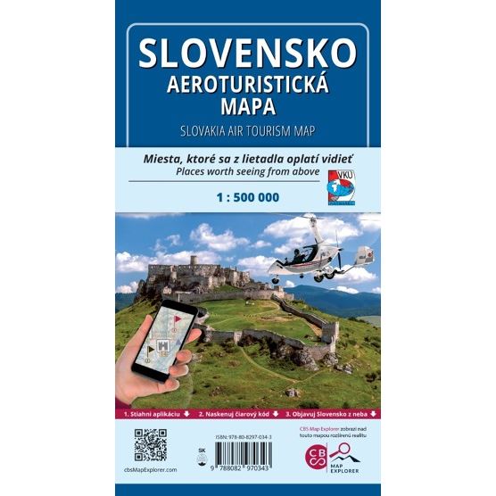 AIR TOURISM MAP Czechia and Slovakia