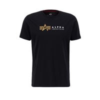 Alpha Industries T-shirt Label black, XXL