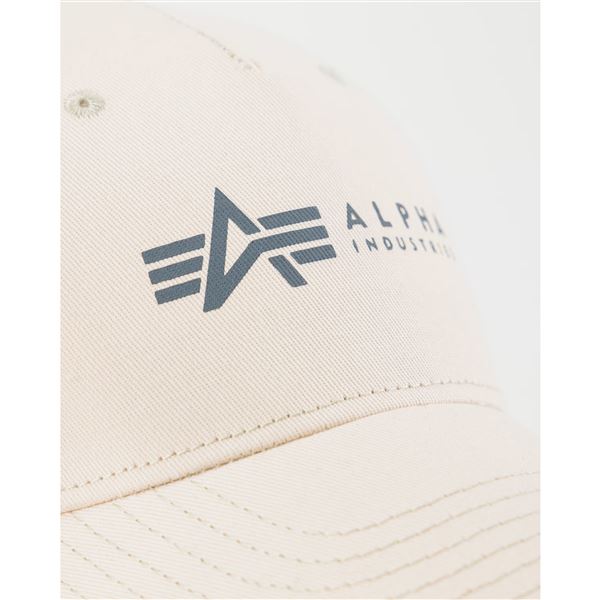 Alpha Industries Alpha Cap jet stream white