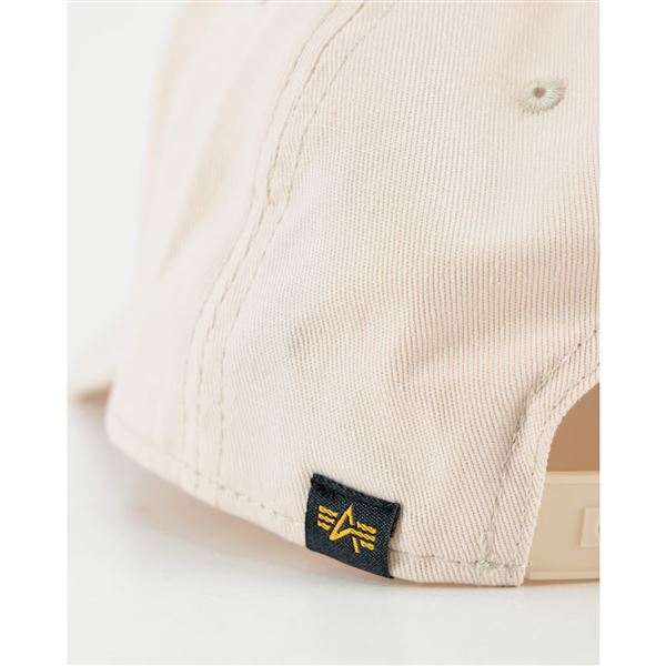Alpha Industries Alpha Cap jet stream white