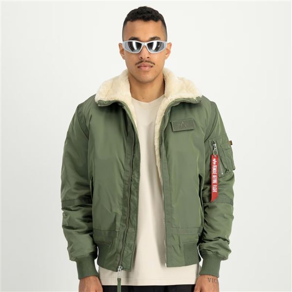Alpha Industries Bunda B-15 III TT zelená, M