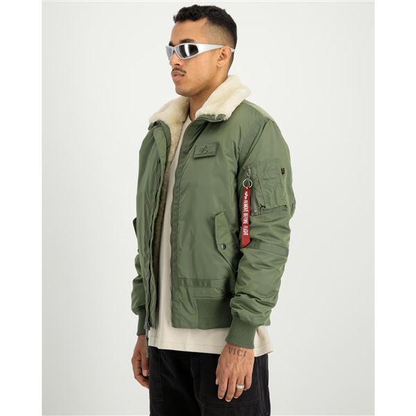 Alpha Industries Bunda B-15 III TT zelená, M