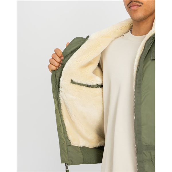 Alpha Industries Bunda B-15 III TT zelená, M