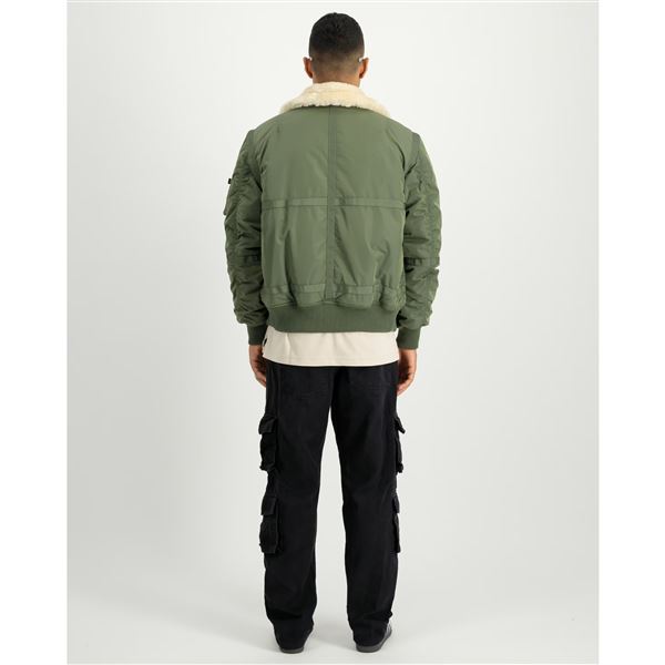 Alpha Industries Bunda B-15 III TT zelená, M