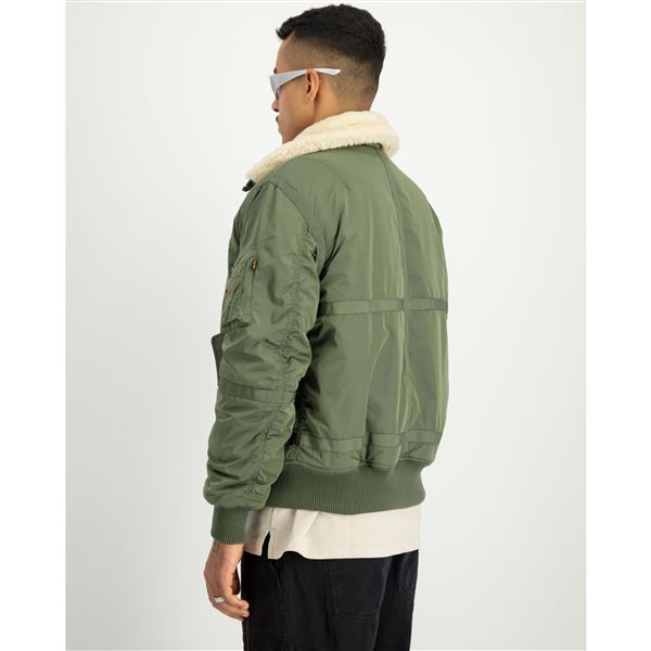 Alpha Industries Bunda B-15 III TT zelená, M