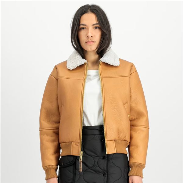 Alpha Industries Dámská zimní bunda B-15 hnědá, M