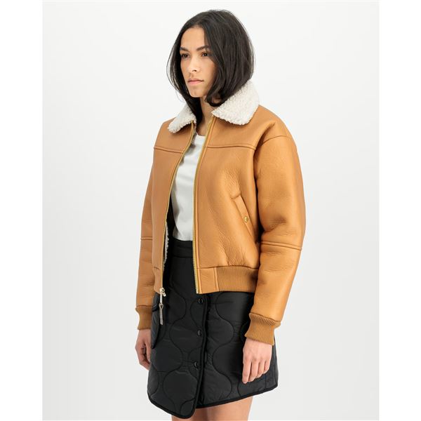 Alpha Industries Dámská zimní bunda B-15 hnědá, M