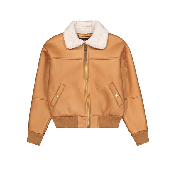 Alpha Industries Dámská zimní bunda B-15 hnědá, M