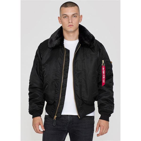 Alpha Industries Jacket B15 black, XL