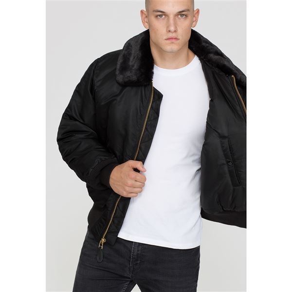 Alpha Industries Jacket B15, black XL