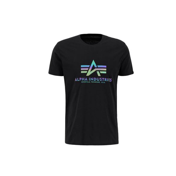 Alpha Industries Rainbow Ref T-shirt black, M