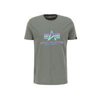 Alpha Industries Rainbow Ref T-shirt green, M