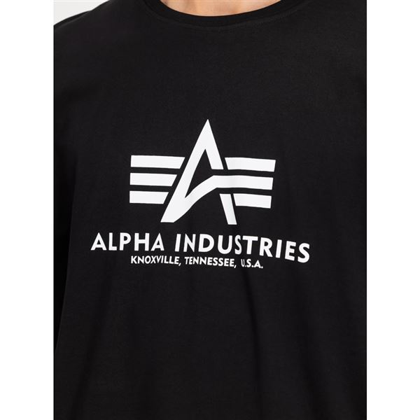 Alpha Industries Tričko Basic černé, L