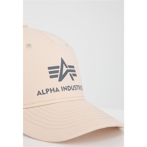 Alpha Industries Basic Trucker Cap jet stream white