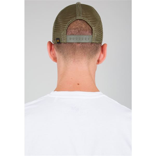 Alpha Industries Basic Trucker Cap green