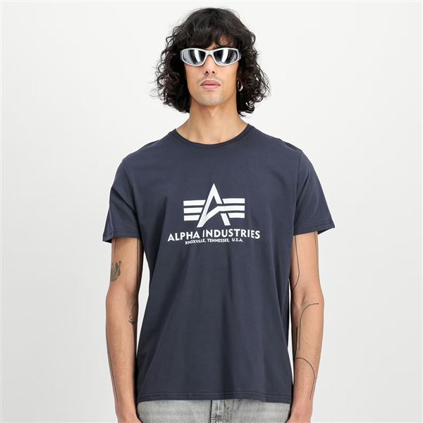 Alpha Industries Tričko Basic navy, XL
