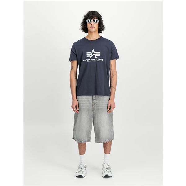 Alpha Industries Tričko Basic navy, XL