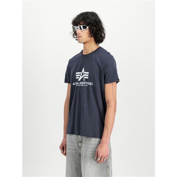 Alpha Industries Tričko Basic navy, XL
