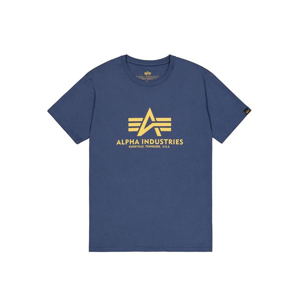 Alpha Industries Tričko Basic new navy, M