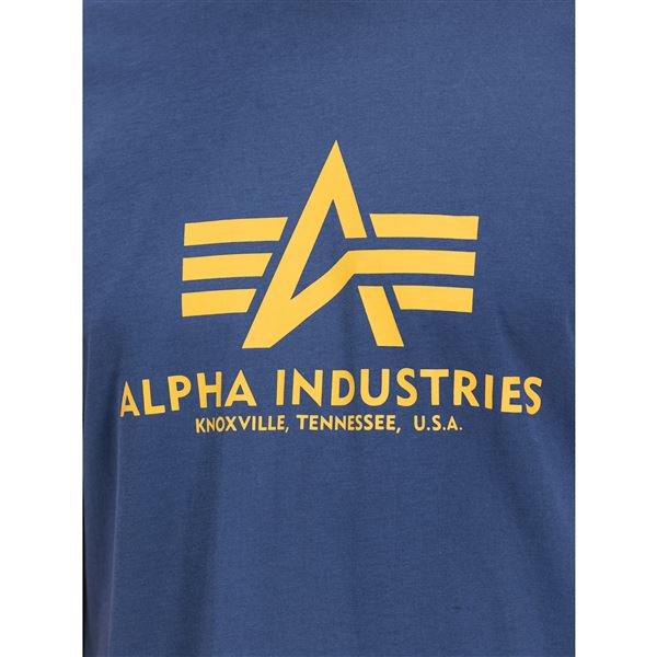 Alpha Industries Tričko Basic new navy, M