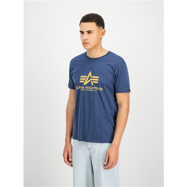 Alpha Industries Tričko Basic new navy, M