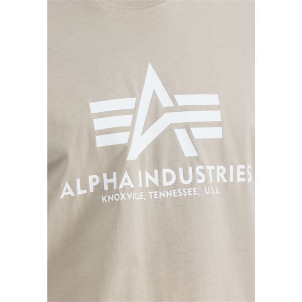Alpha Industries Tričko Basic béžová, XL