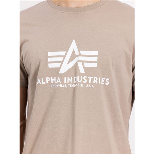 Alpha Industries Basic T-shirt sand, M