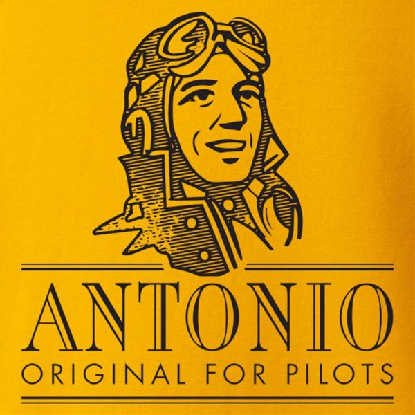 ANTONIO Tričko s hasičským letounem CANADAIR, M