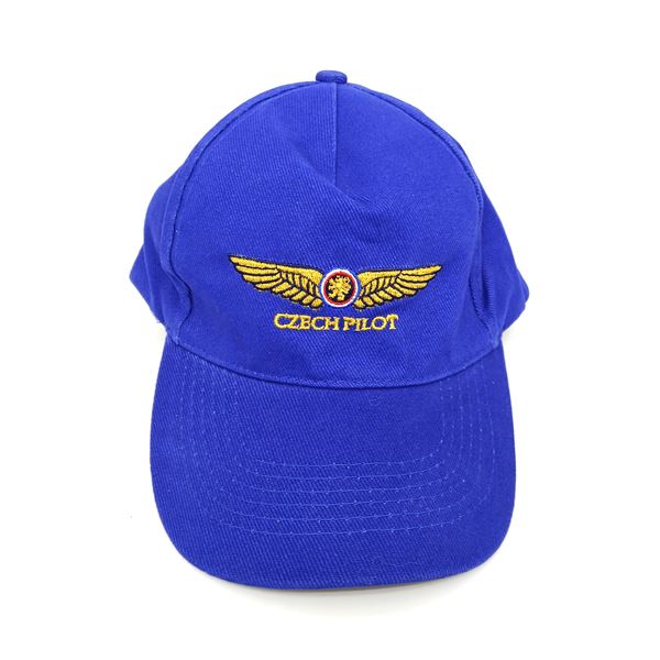 Czech Pilot kšiltovka, modrá