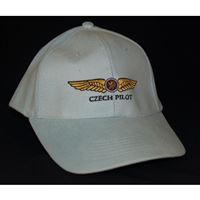 Čepice Czech Pilot světle modrá