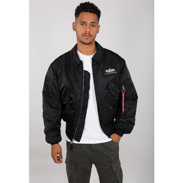 Alpha Industries Jacket CWU 45 black, XL