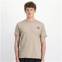 Alpha Industries T-shirt Camo Backprint sand, M