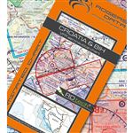 Chorvatsko VFR ICAO mapa 2026 Chorvatsko VFR ICAO mapa 2026