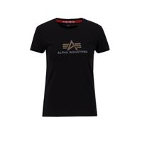 Alpha Industries Women T-shirt Crystal black, S