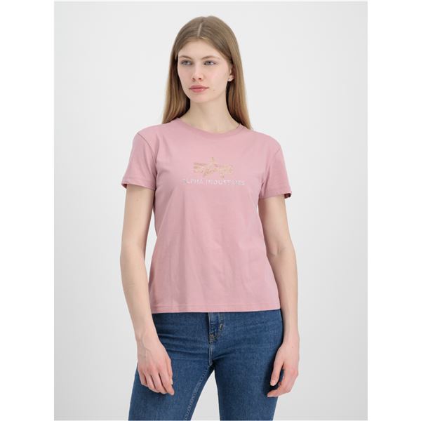 Alpha Industries Women T-shirt Crystal pink, XL