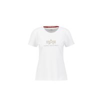 Alpha Industries Women T-shirt Crystal white, S