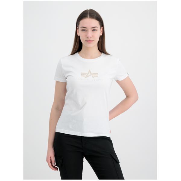 Alpha Industries Women T-shirt Crystal white, S