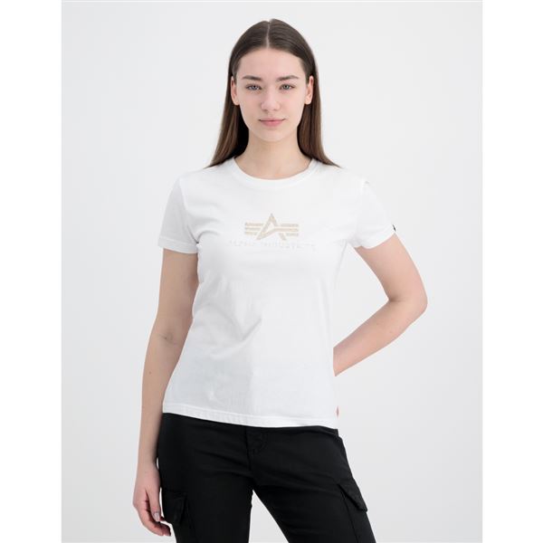 Alpha Industries Women T-shirt Crystal white, S