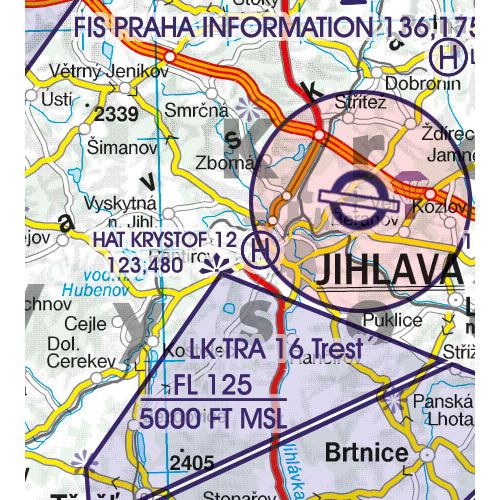 Czech Republic VFR Chart 2024