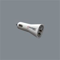 USB nabíječka do auta Dynamic Design, 2 výstupy, 2.1A