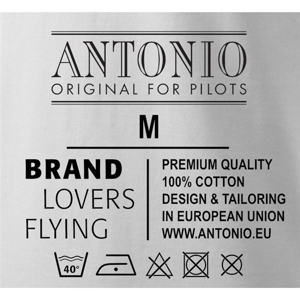 ANTONIO T-Shirt with DOUGLAS DC-3, white, XXL