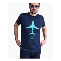 EEROPLANE T-shirt Boeing 737 navy, XL
