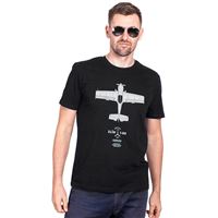 EEROPLANE T-shirt ZLIN Z-50 black, XL