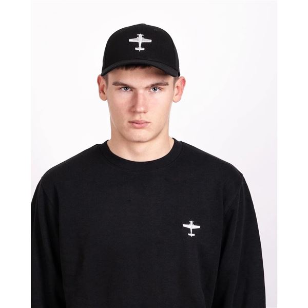 EEROPLANE Aerobatics Baseball Cap, black